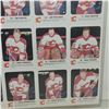 Image 5 : 1986-87 Calgary Flames Red Rooster 2 Uncut Sheets - Includes Several Rookies