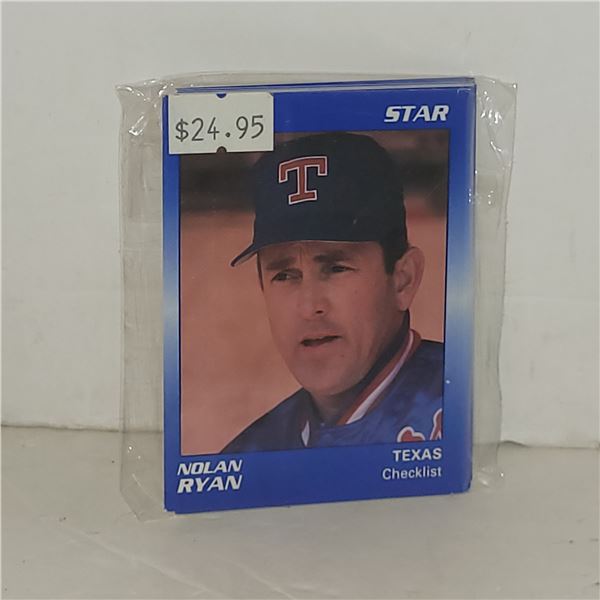 1990 Star Complete Set #1-11 Including Nolan Ryan, Rare Full Set Mint