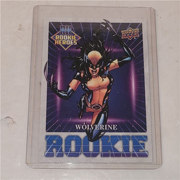 Marvel Annual Rookies & Heroes - Wolverine Rookie Card