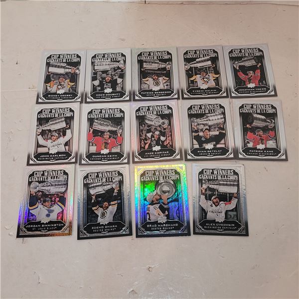 Neaer Complete Subset Stanely Cup Winners #1-13, #15 - Nice Set