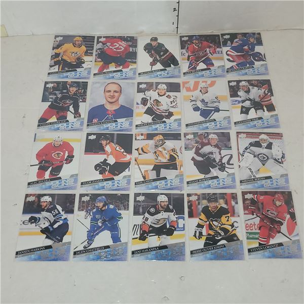 Lot of 20 Upper Deck Young Guns Rookie Cards