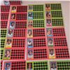 Image 4 : 16 Panels (48 Cards) 1981 Topps MLB Scratch Off VERY RARE Intact