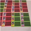 Image 6 : 16 Panels (48 Cards) 1981 Topps MLB Scratch Off VERY RARE Intact