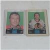 Image 1 : Lot of 2 1970 O-Pee-Chee Tony Esposito Rookie Cards