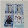 Image 1 : Lot of 4 Upper Deck Winter Limited Edition Set - Tiger Woods & Serena Williams