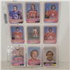 Image 4 : 6 Sheets of Early 70s WHA Hockey Cards