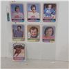 Image 7 : 6 Sheets of Early 70s WHA Hockey Cards