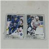 Image 1 : 2018-19 Blaster Box Bottom Panel - William Nylander & Alex Ovechkin Rare Blank Back