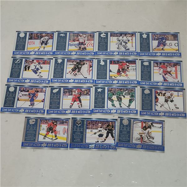 Lot of 15 Complete Subset 2016-18 Tim Hortons Upper Deck - MINT, Including ...