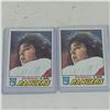 Image 1 : Lot of 2 1977 Topps Don Murdoch Rookie Card