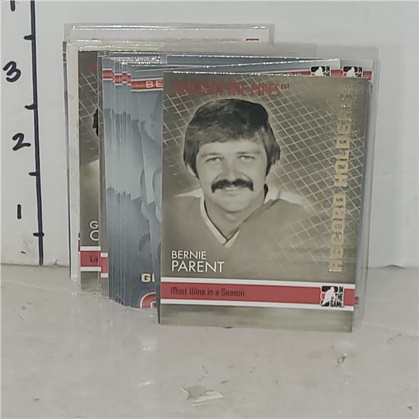 Lot of 40 Between the Pipes Various Years - HOF Goalie Collection - Nice lot of hall of famers