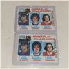 Image 1 : Lot of 2 1977-78 Topps PPG Leader Mike Bossy Rookie Cards