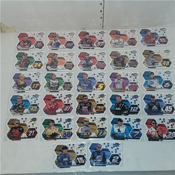 2004 Nascar Wheels High Grade Complete Subset #1-27 Die Cut Set - MINT