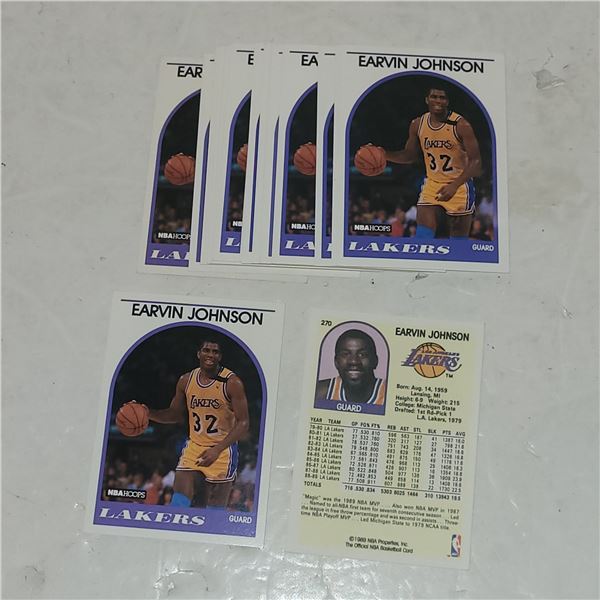 Lot of 20 Magic Johnson NBA Hoops 1989