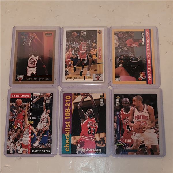 Lot of 6 Michael Jordan - Various Years - Mint Condition