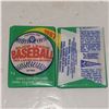 Image 1 : 2 Factory Sealed Wax Packs 1987 O-Pee-Chee Baseball Possible Rookies Include ...