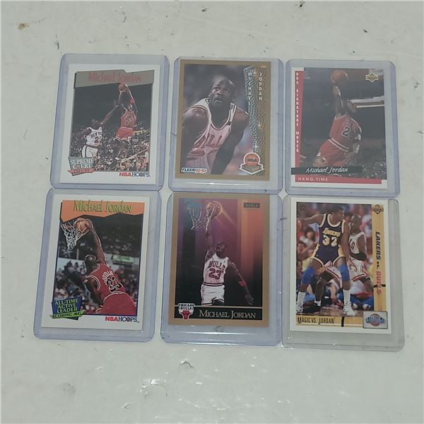 Lot of 6 Michael Jordan - Various Years - Mint Condition