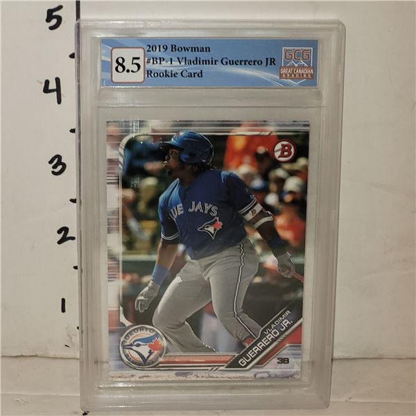 2019 Bowman #BP-1 Vladimir Guerrero Jr Rookie Card - Graded 8.5 GCG