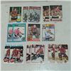 Image 1 : Lot of 14 1970s 1980s OPC Tony Esposito Blackhawks HOF Cards