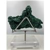 Image 4 : 8 X 5 INCH VELVET MALACHITE SPECIMEN
