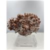Image 1 : 9 1/2 X 10 INCH RARE LARGE PAGODA  CHOCOLATE CALCITE SPECIMEN