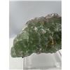 Image 9 : 8 X 7 INCH RARE FORMATION  PURPLE AND GREEN FLUORITE WITH BARITE ON STAND