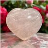 Image 1 : 2.7 INCH ROSE QUARTZ HEART