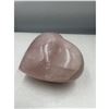 Image 4 : 4.6 x 4 inch Rose Quartz Heart