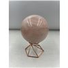 Image 3 : 70 MM Rose Quartz Sphere Brazil