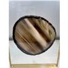 Image 3 : 3.9 INCH NATURAL AGATE SLICE WITH STAND