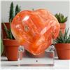 Image 2 : Carnelian Heart shaped Stone 1.3 Inch