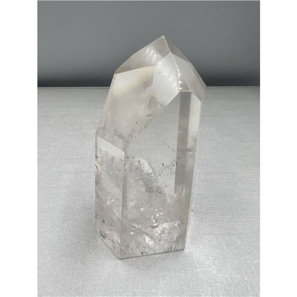 3 inch Clear Quartz Tower