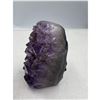 Image 5 : 2.8 X 1.7 INCH POLISHED AMETHYST GEODE WITH INCLUSIONS