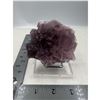 Image 1 : 3.2 x 2.9 INCH PURPLE FLUORITE SPECIMEN