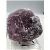 Image 4 : 3.2 x 2.9 INCH PURPLE FLUORITE SPECIMEN