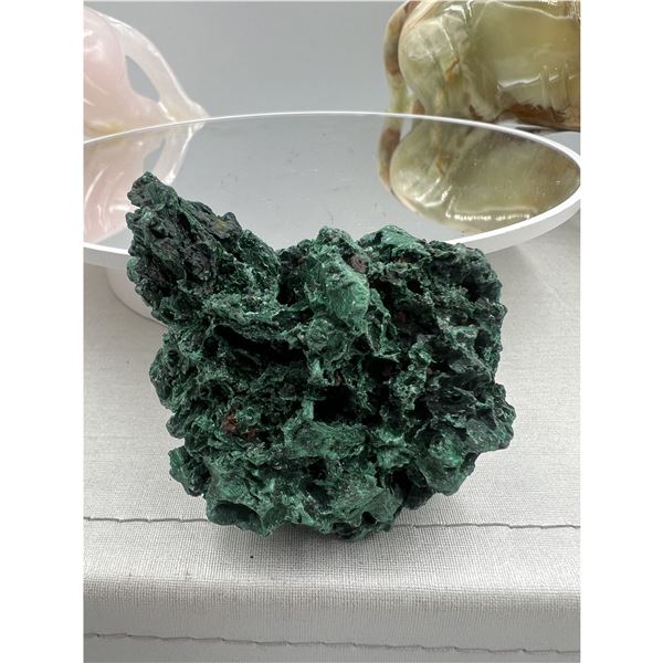 2.7 INCH VELVET BUBBLE MALACHITE