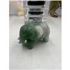 Image 3 : 2.1 INCH  GREEN AVENTURINE ELEPHANT CARVING