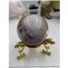 Image 5 : 2.09 INCH  53.1 MM FLOWER AGATE SPHERE