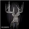 Image 6 : HANDCRAFTED METAL WHITETAIL DEER SCULPTURE