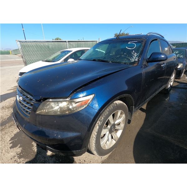 INFINITI FX35 2006 T-DONATION