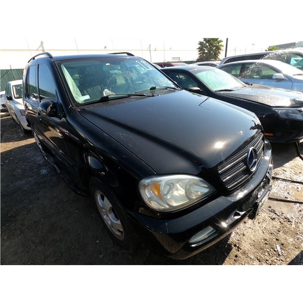 MERCEDES M CLASS 2003 T-DONATION