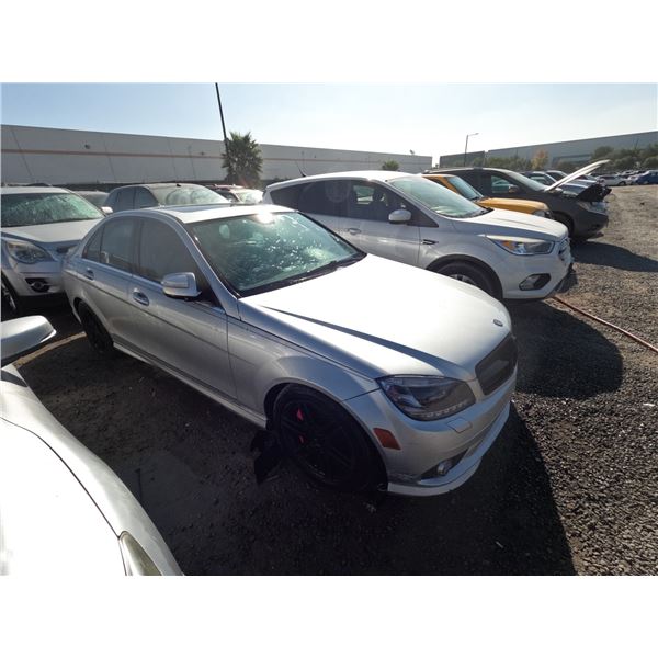 MERCEDES C CLASS 2008 SALV T/DONATION