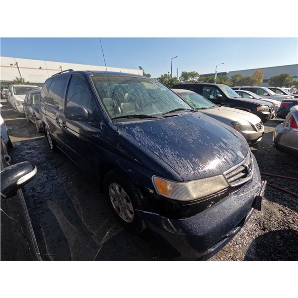 HONDA ODYSSEY 2003 SALV T/DONATION