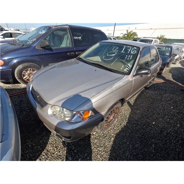 TOYOTA COROLLA 2001 T-DONATION