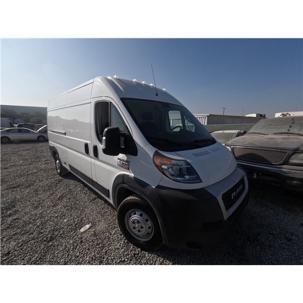 RAM PROMASTER 2500 2020 O/S-T 2DAYS
