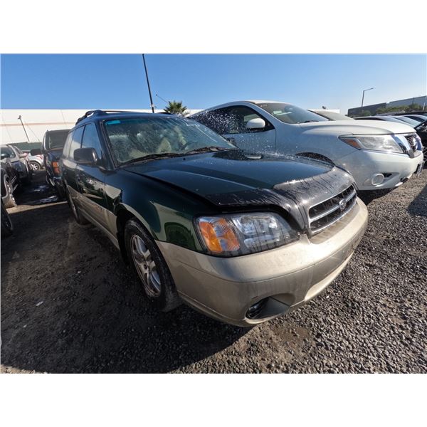 SUBARU OUTBACK 2001 T-DONATION