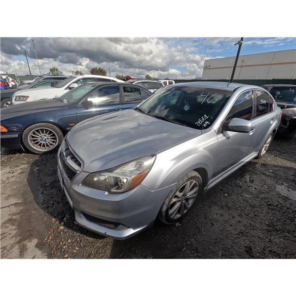 SUBARU LEGACY 2013 SALV/T