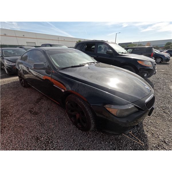 BMW 650I 2006 ADT-SALV-EXPORT ONLY