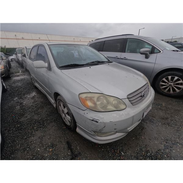 TOYOTA COROLLA 2003 T-DONATION