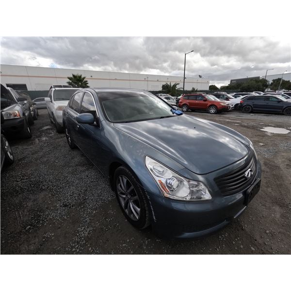 INFINITI G35 2008 SALV/T
